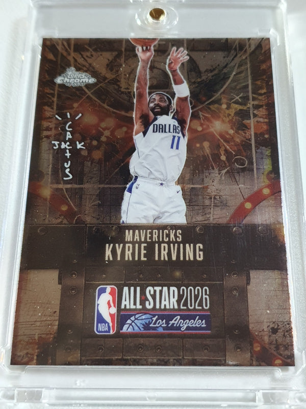 2025 Topps Chrome Cactus Jack Basketball x NBA All-Star Kyrie Irving #8 - Rare