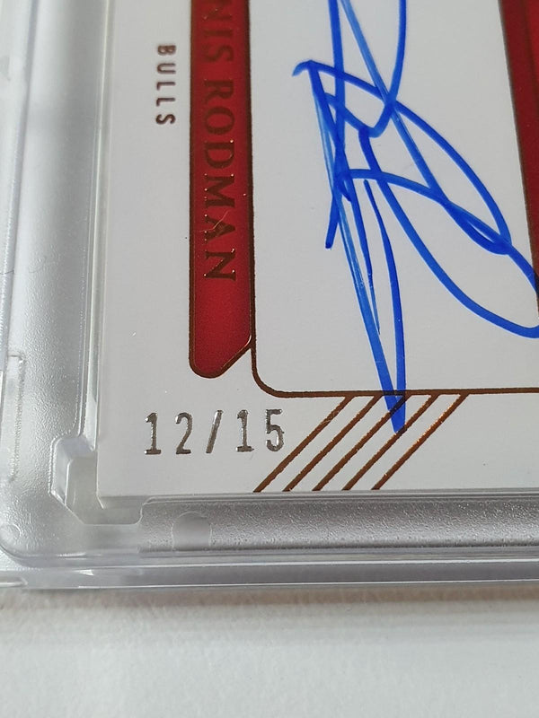 2024 National Treasures Dennis Rodman AUTO BRONZE /15 Treasured Signatures