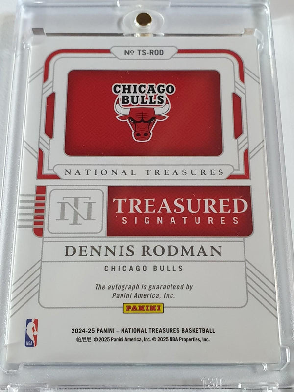 2024 National Treasures Dennis Rodman AUTO BRONZE /15 Treasured Signatures
