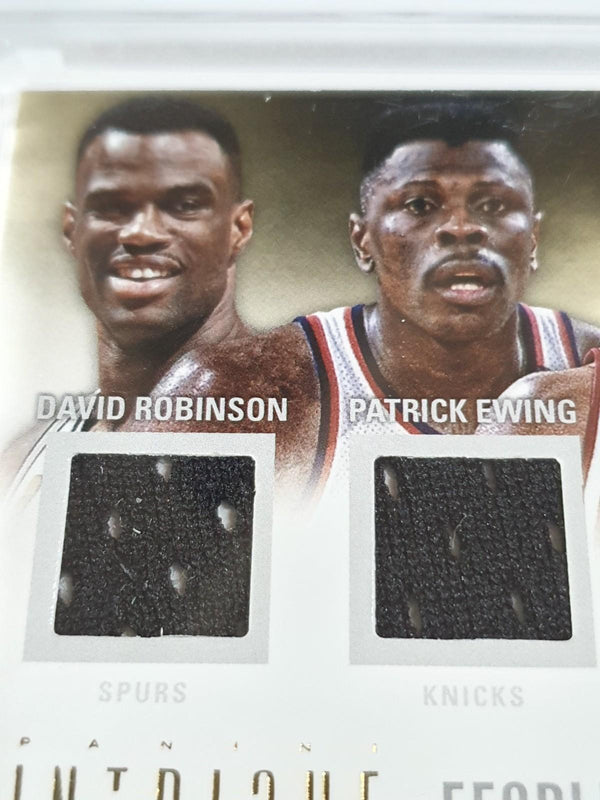2012 Panini Intrigue #PATCH /49 Quad Jerseys - Rodman Robinson Ewing Olajuwon