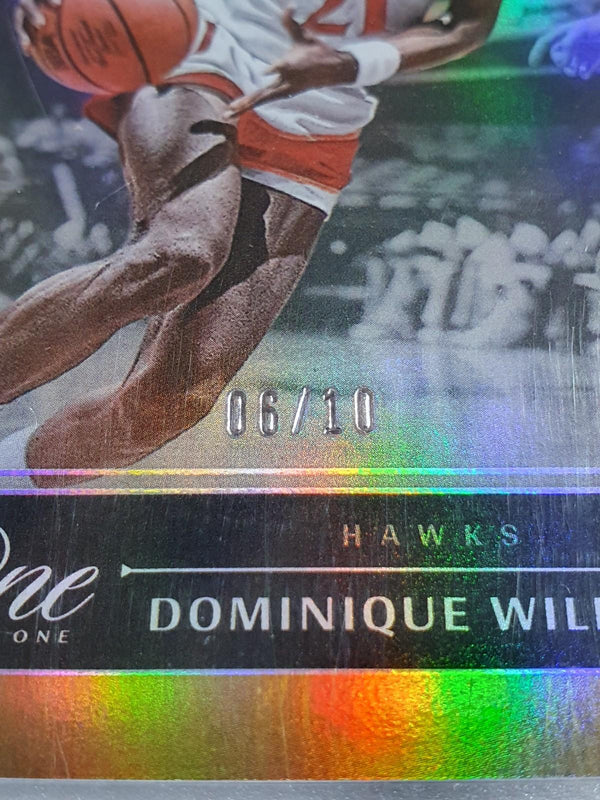 2023 Panini One and One Dominique Wilkins #200 GOLD /10 - Panini Factory Sealed