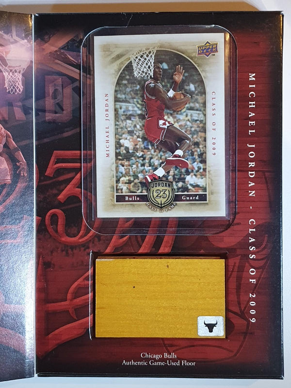 2009 Upper Deck Michael Jordan Hall Of Fame (Game Used Floor and Card Box Set)