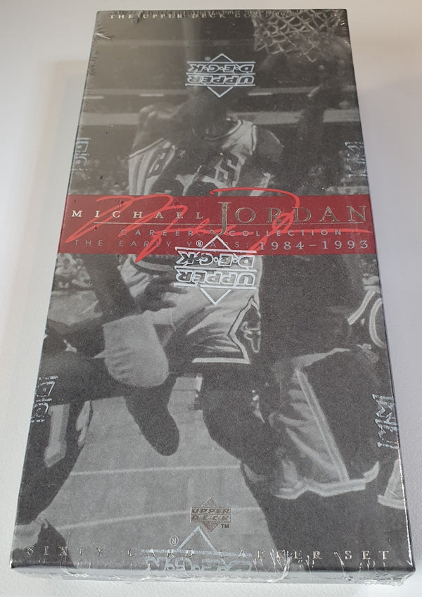 1998 Upper Deck Michael Jordan Career Set Early Years (60 Cards) Factory Sealed