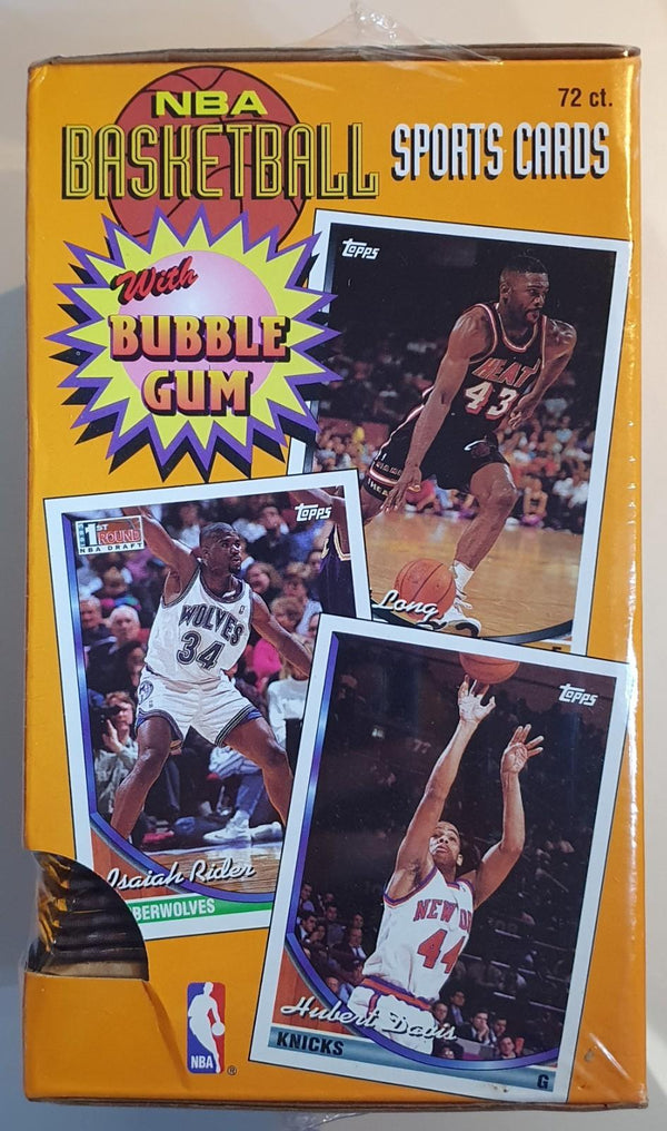 1993 Topps NBA Basketball Series 2 GRAVITY Box (72 Packs) - Factory Sealed