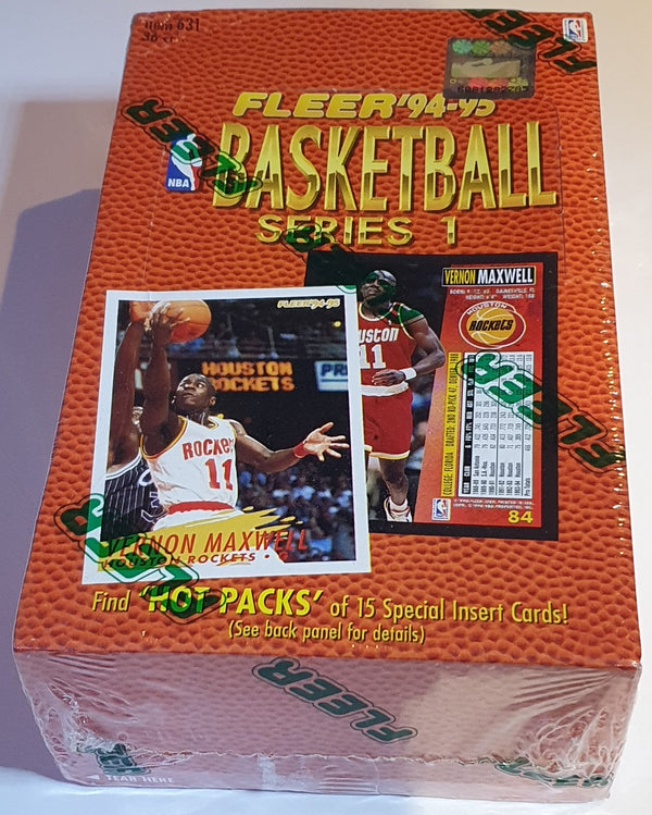 1994-95 Fleer NBA Basketball Series 1 Box - Factory Sealed