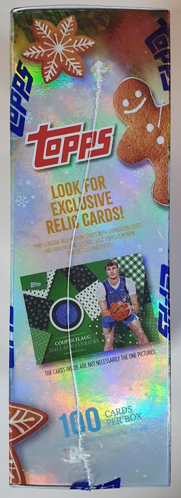 2025-26 Topps Basketball Holiday Mega Box - Factory Sealed Cooper Flagg?
