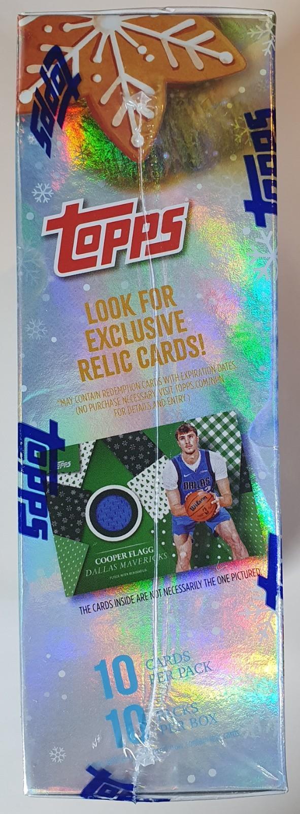 2025-26 Topps Basketball Holiday Mega Box - Factory Sealed Cooper Flagg?