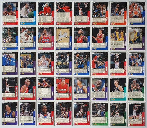 1996-97 UD Collector's Choice Slam Dunk Series (40 Cards Set) - Michael Jordan