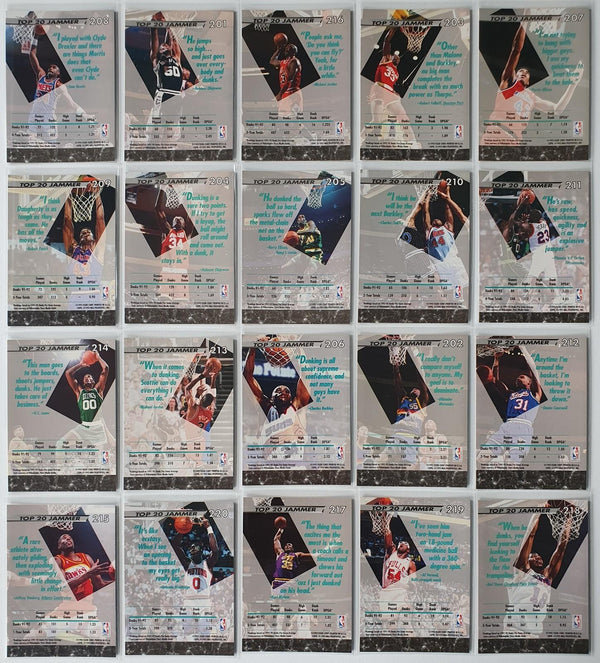 1992-93 Fleer Ultra NBA Jam Session (Complete 20 Cards Set) - Michael Jordan