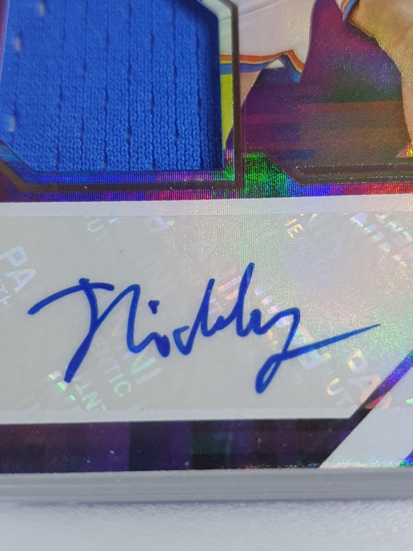 2021 Panini Recon Josh Giddey Rookie Patch Auto (RPA) Jersey /99 - PSA 9 (POP 5)