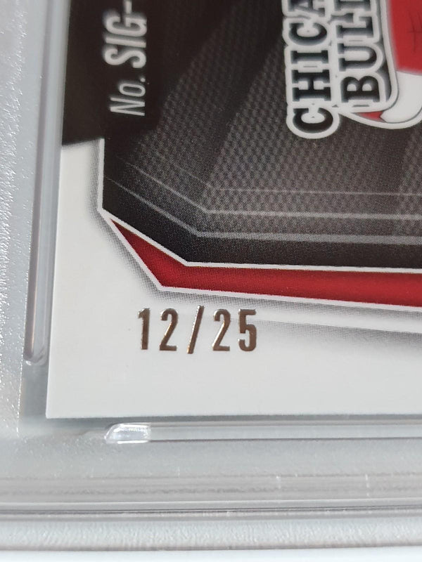 2024 Prizm Black Josh Giddey AUTO MOJO /25 Holo Signature Bulls - PSA 10 (POP 2)