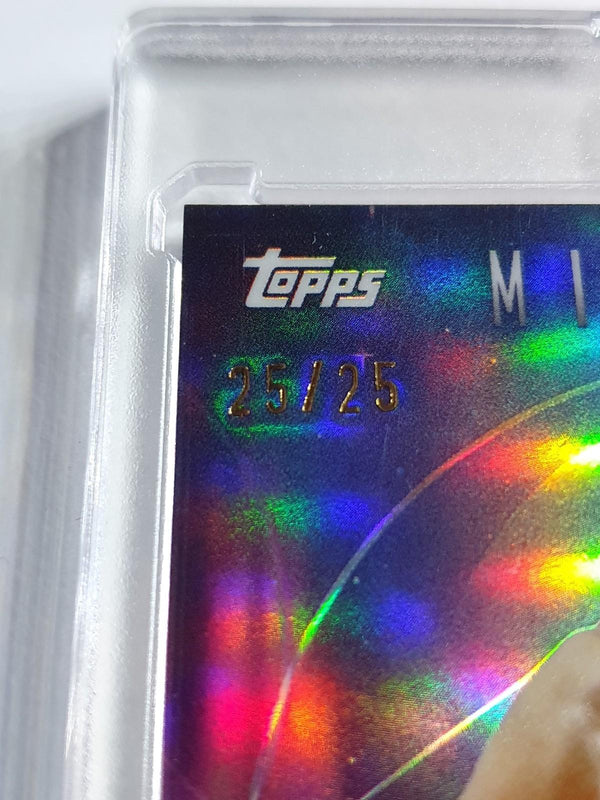 2025 Topps Midnight Josh Giddey #11 MOONRISE 25/25 Holo (Bulls) - Rare