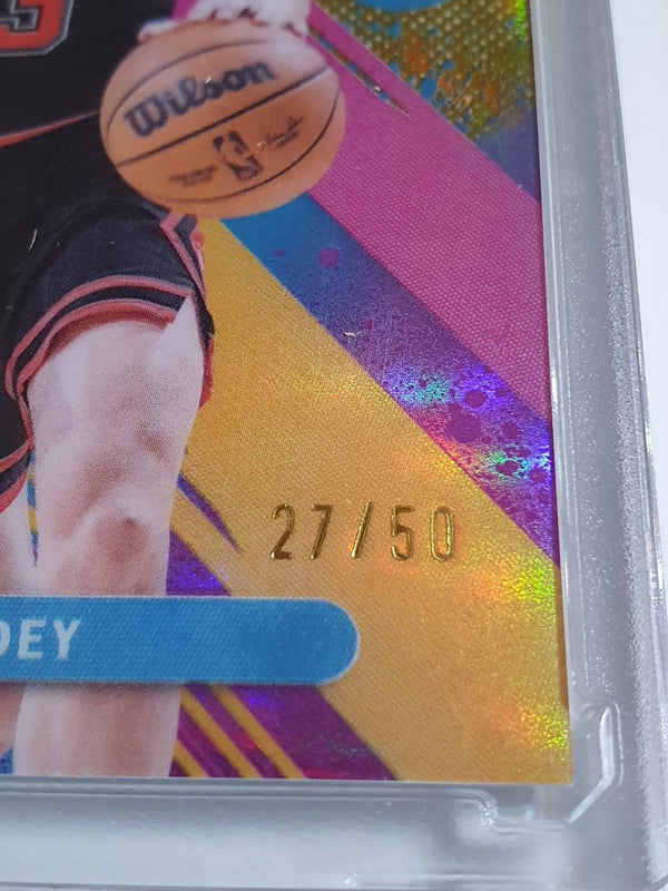 2025 Topps Finest Josh Giddey #34 GOLD /50 Refractor (Bulls) - Ready to Grade