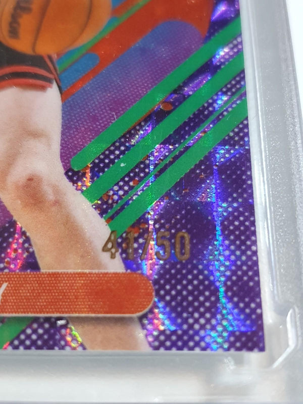 2025 Topps Finest Josh Giddey #234 RARE PURPLE GEOMETRIC /50 Refractor (Bulls)