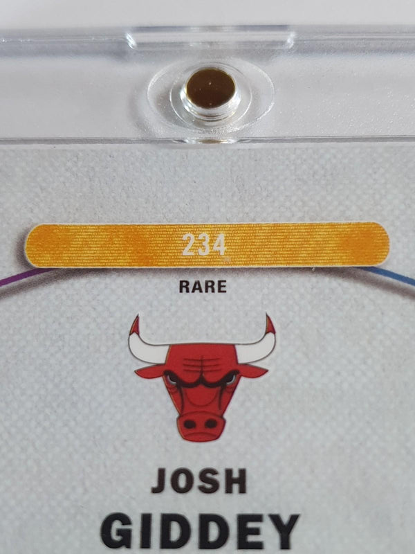 2025 Topps Finest Josh Giddey #234 RARE PURPLE GEOMETRIC /50 Refractor (Bulls)