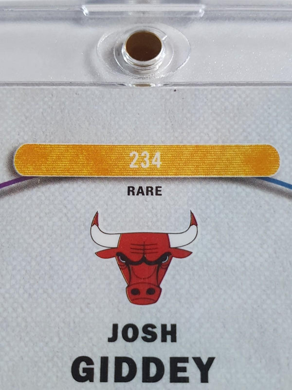 2025 Topps Finest Josh Giddey #234 RARE GOLD /20 Refractor (Bulls) - Rare