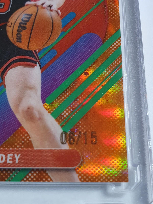 2025 Topps Finest Josh Giddey #234 RARE ORANGE /15 Refractor (Bulls) - Rare