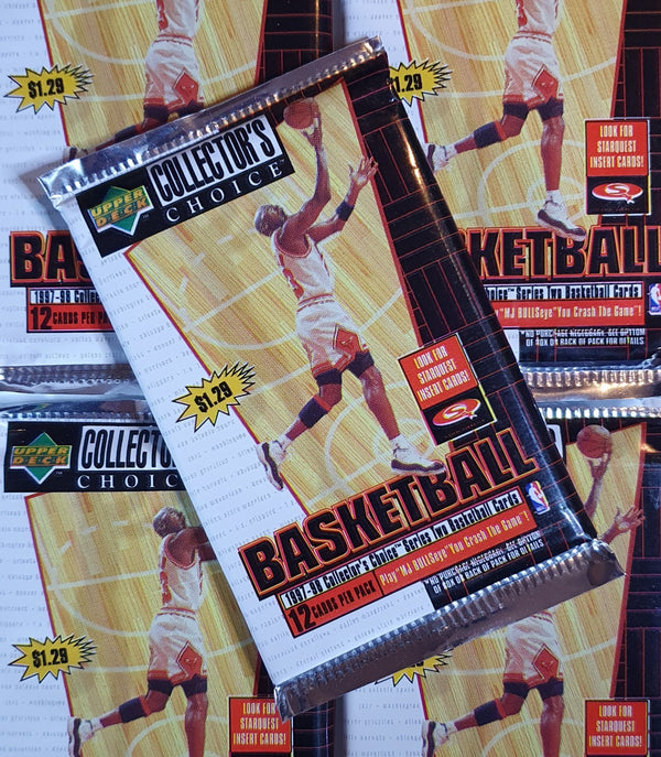 1997-98 Upper Deck Collector's Choice Basketball Series 2 Pack  - Factory Sealed