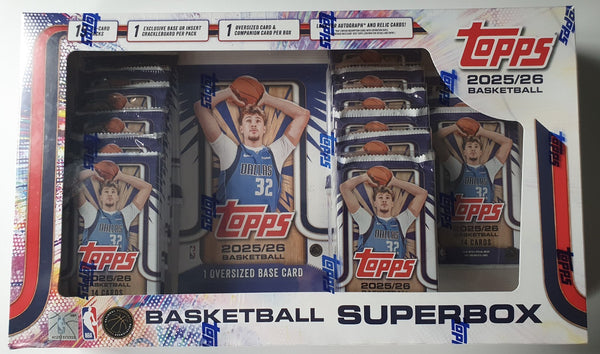 2025-26 Topps Flagship Basketball Superbox - Factory Sealed Cooper Flagg?
