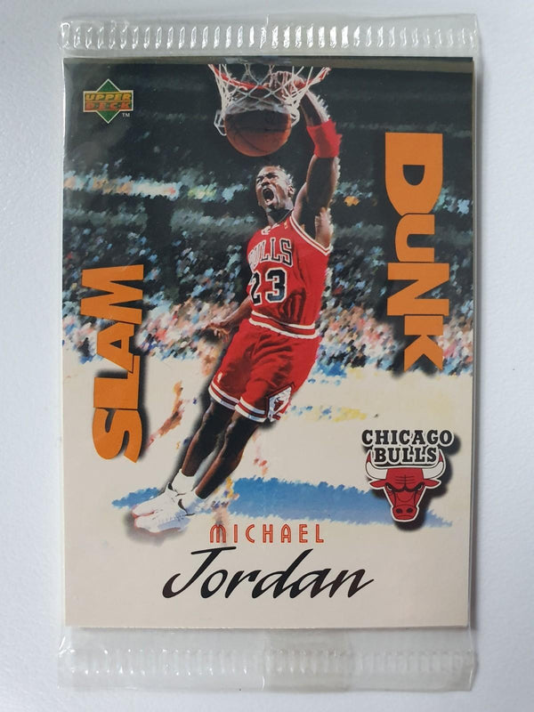1997 Upper Deck Nestle Slam Dunk COMPLETE SET (40 Factory Sealed Packs) - Jordan