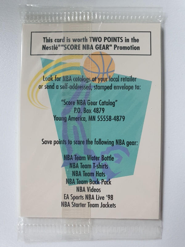 1997 Upper Deck Nestle Slam Dunk COMPLETE SET (40 Factory Sealed Packs) - Jordan