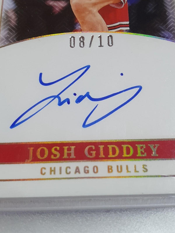 2024 National Treasures Josh Giddey AUTO GOLD /10 Signatures - PSA 9 (POP 1)