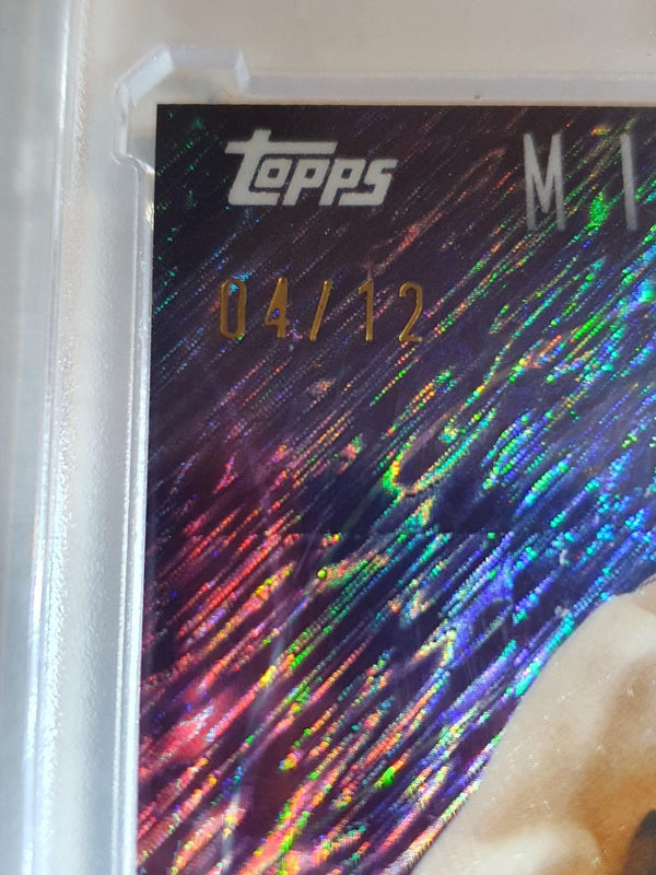 2025 Topps Midnight Josh Giddey #11 MIDNIGHT /12 Holo (Bulls) - Ready to Grade