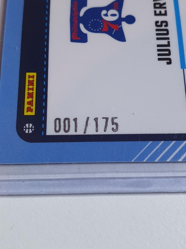 2024 Panini Donruss Optic Julius Erving #232 BLUE HYPER  001/175 Holo - Rare