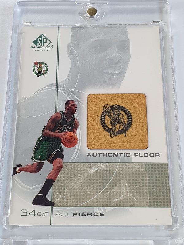 2000 SP Game Floor Edition Paul Pierce #PP Authentic Floor - Ready to Grade
