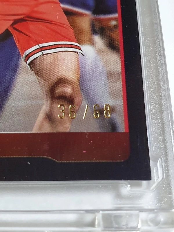 2025 Topps Flagship Josh Giddey #35 BLACK /68 Holo (Bulls) - Ready to Grade