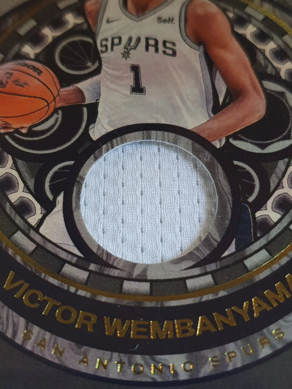 2024 Panini Court Kings Victor Wembanyama #PATCH Game Worn Jersey - Rare