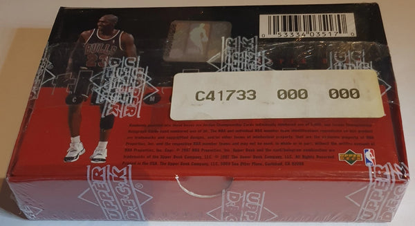 1997 Upper Deck Michael Jordan Championship Journals (24 + 1 Cards) - Sealed