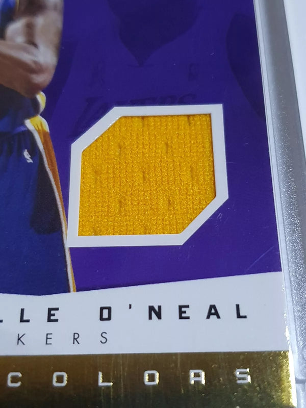 2013 Panini Prestige Shaquille O'Neal #PATCH Game Worn Jersey - Ready to Grade