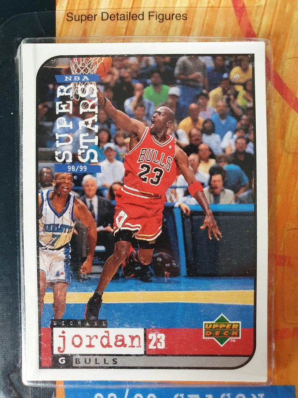 1998 Upper Deck Mattel Michael Jordan Super Stars - Sealed Figurine & Card
