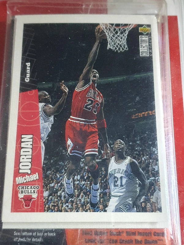 1996 Upper Deck Collector's Choice Chicago Bulls Team Set Michael Jordan Sealed