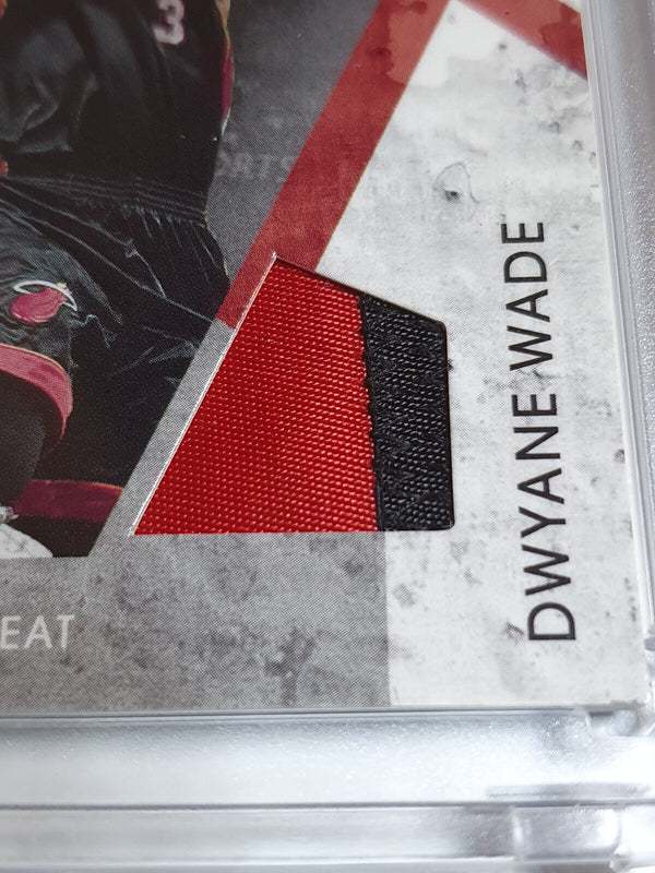 2009 Panini Threads Dwyane Wade #PATCH PRIME /25 Game Worn Jersey - Rare