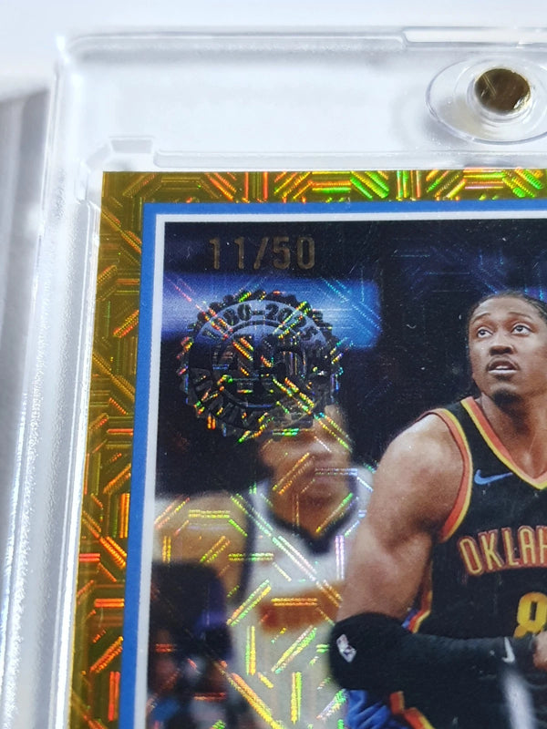 2025 Topps Jalen Williams #TC-JW GOLD MOJO REFRACTOR /50 1980-81 Topps Chrome