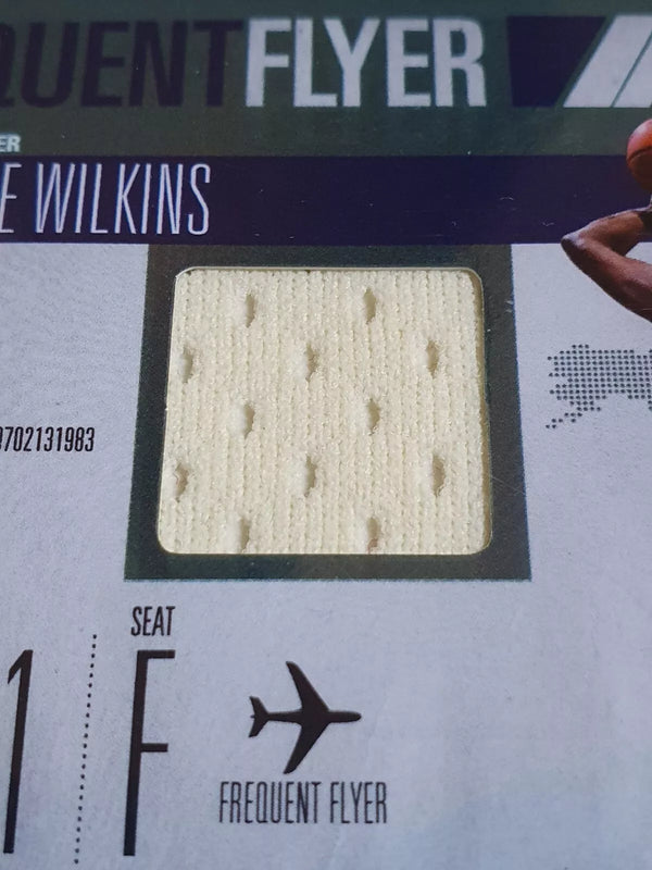 2010 Absolute Memorabilia Dominique Wilkins #PATCH /49 Game Worn Jersey - Rare