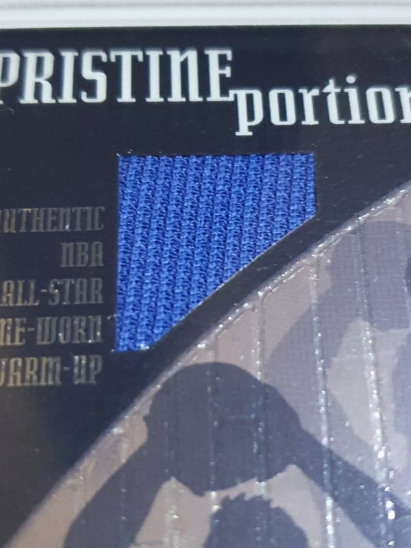 2001 Topps Pristine Dirk Nowitzki #PATCH Game Worn Jersey - Ready to Grade