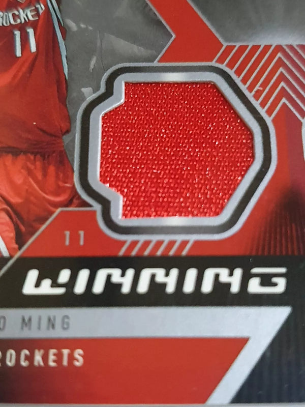2005 UD SPx Yao Ming Shaquille O'Neal #PATCH Dual Game Worn Jerseys - Rare