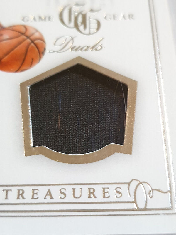 2013 National Treasures Stephen Curry #PATCH /99 Game Worn Dual Jerseys - Rare