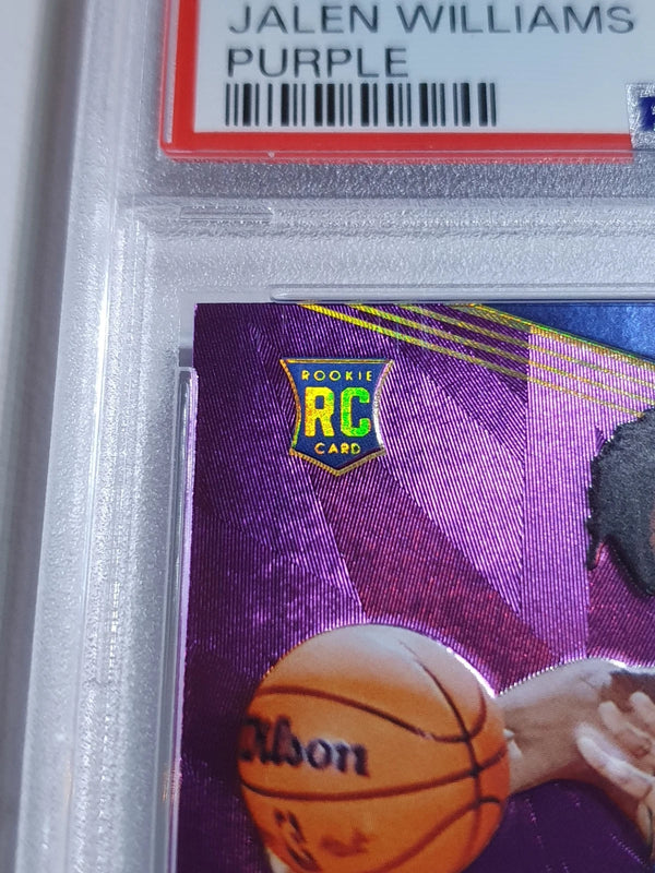 2022 Donruss Elite Jalen Williams Rookie #213 PURPLE /49 Holo RC - PSA 9 (POP 2)