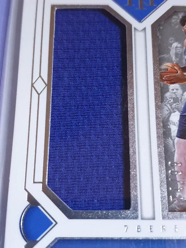 2023 Panini National Treasures Joel Embiid #PATCH Game Worn Jumbo Jersey - Rare