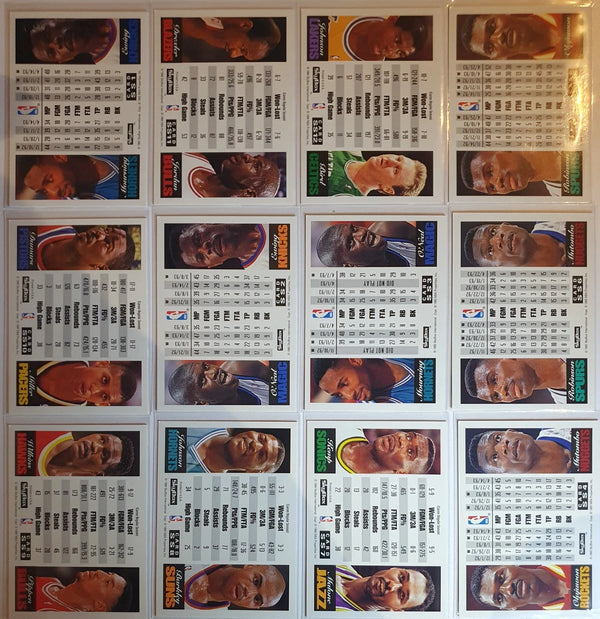 1993 Skybox Premium Showdown Series (Complete 12 Cards Set) - Jordan Magic Shaq