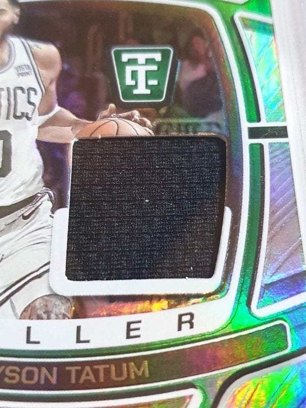 2024 Totally Certified Jayson Tatum #PATCH SILVER /125 Game Worn Jersey - Rare