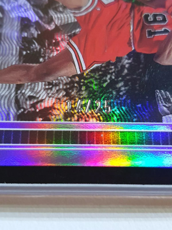 2022 Panini One and One Dennis Rodman #165 PURPLE /25 Holo - Factory Sealed