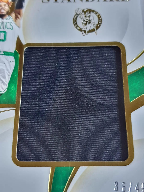 2019 Immaculate Collection Jayson Tatum #PATCH /49 Game Worn Jumbo Jersey