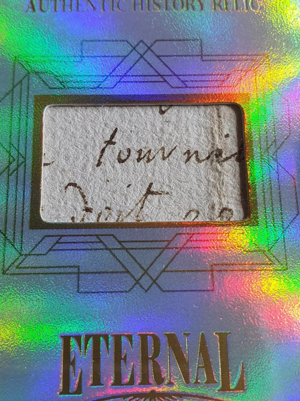 2024 Eternal Leonardo da Vinci #RELICS SILVER /50 Authentic Relic - Sealed