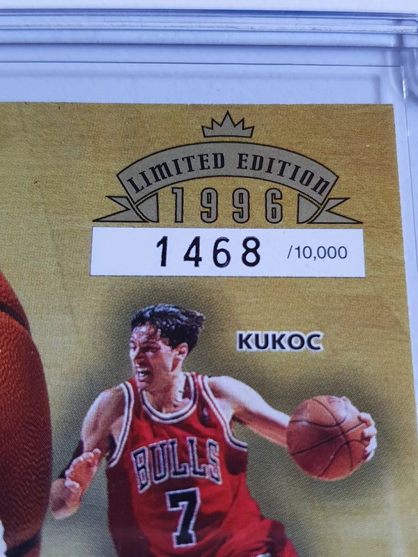 1996 Upper Deck Chicago Bulls /10000 Die Cut 70 Wins - Jordan Pippen Rodman