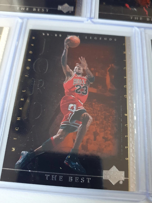 1999 Upper Deck NBA Legends Michael Jordan The Best (Complete 10 Cards Set)